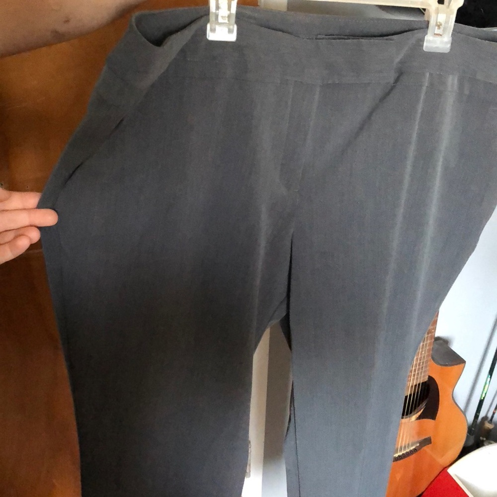 Grey slacks
